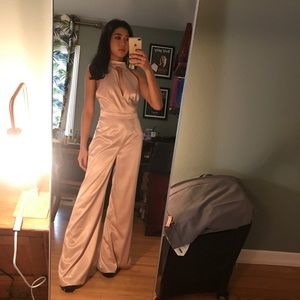 Satin jumpsuit
